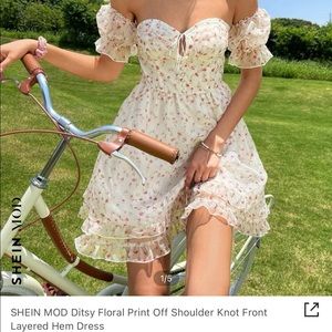 SHEIN floral dress